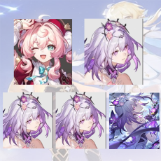 [Asia Female] Hyacine + Castorice + Castorice + Castorice + Castorice Weapon | Level 40+  used 0-5 four-star characters |