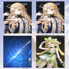 Asia lv 8| Cartethyia + Cartethyia + Cartethyia Weapon + verina | Random 4 stars |The novice pool is not used