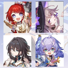 [Asia Female lv 4-10] Tribbie + The Herta + Ruan Mei + Bailu | 0-5 four-star characters |