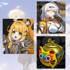 Asia|Female| Ju Fufu + Yixuan + Ju Fufu Weapon  + Random 4-star character|Fast delivery