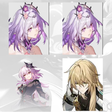 [Asia TL3-11]  Castorice + Castorice + Evernight + Luocha|Fast shipping