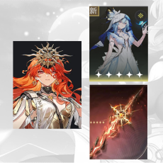 Asia| Augusta + The Shorekeeper + Augusta Weapon | Random 4 stars |