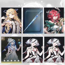 Asia|lv 4-10| Cartethyia + Cartethyia Weapon + Ciaccona + The Shorekeeper + Camellya + Camellya | Random 4 stars |