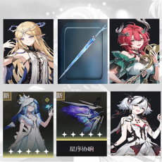 Asia|lv 4-10| Cartethyia + Cartethyia Weapon + Ciaccona + The Shorekeeper + The Shorekeeper Weapon + Camellya | Random 4 stars |