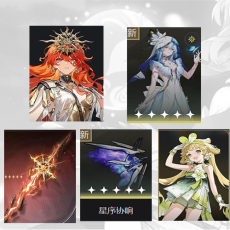 Asia| Augusta + The Shorekeeper + Augusta Weapon + The Shorekeeper Weapon + verina | Random 4 stars |