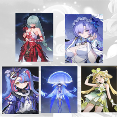 Asia| Phrolova + CantaRella + Roccia + CantaRella Weapon + verina | Random 4 stars |