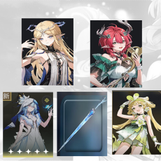 Asia| Cartethyia + Ciaccona + The Shorekeeper + Cartethyia Weapon + verina | Random 4 stars |