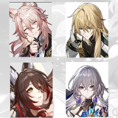 [Asia TL3-11] Jiaoqiu + Luocha + Fugue + Bronya | 0-5 four-star characters |departure banner uncleared(50/50)|Fast shipping