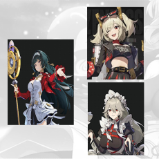 Asia|Lv4-10|Female|Astra Yao + Burnice + Alexandrina Sebastiane + Random 4-star hero