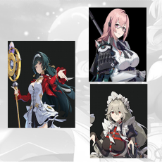 Asia|Lv4-10|Female|Astra Yao + Yanagi + Alexandrina Sebastiane + Random 4-star hero