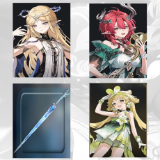 Asia| Cartethyia + Ciaccona + Cartethyia Weapon + verina | Random 4 stars |