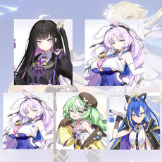 Korea| Chitose + SHia + SHia + Nazuna + Minova| Starter | Guaranteed Selector ON | Fast Delivery