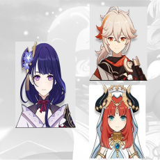 Asia|LV10-15| Raiden Shogun + Kaedehara Kazuha + Nilou | MC Random