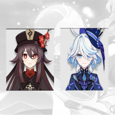 Asia| Hu Tao + Furina | female MC | 5-day after-sales service