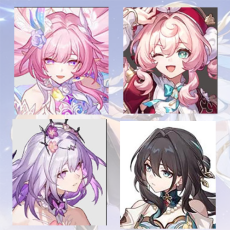 [Asia Female lv 4-10] Cyrene + Hyacine + Castorice + Ruan Mei |  0-5 four-star characters |