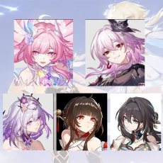 [Asia Female lv 4-10] Cyrene + Evernight + Castorice + Lingsha + Ruan Mei |  0-5 four-star characters |