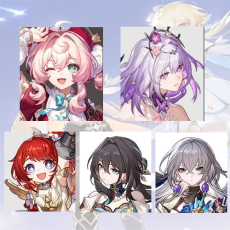 [Asia Female lv 4-10] Hyacine + Castorice + Tribbie + Ruan Mei + Bronya |  0-5 four-star characters |