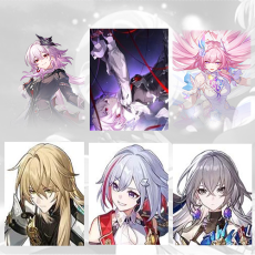 [Asia TL3-11] Evernight + Evernight Weapon + Cyrene + Luocha + Topaz + Bronya|Fast shipping