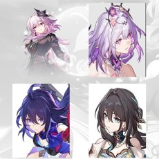 [Asia TL3-11] Evernight + Castorice + Seele + Ruan Mei E1 |Fast shipping