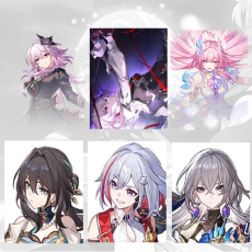 [Asia TL3-11] Evernight + Evernight Weapon + Cyrene + Ruan Mei + Topaz + Bronya|Fast shipping