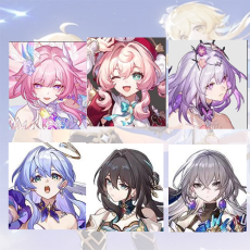 [Asia Female lv 4-10] Cyrene + Hyacine + Castorice + Robin + Ruan Mei + Bronya |  0-5 four-star characters |