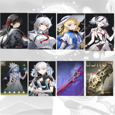 Asia lv 8| Chisa + Zani + Phoebe + Camellya + The Shorekeeper + Jinhsi + Chisa Weapon + Zani Weapon | Random 4 stars |The novice pool is not used