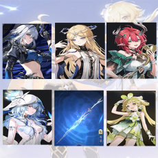 Asia| Galbrena + Cartethyia + Ciaccona + The Shorekeeper + Cartethyia Weapon + verina | Random 4 stars |The novice pool is not used