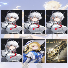 Asia| Zani + Zani + Zani + Zani + Phoebe + Zani Weapon | Random 4 stars