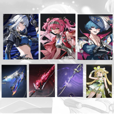 Asia lv 8| Galbrena + Lupa + Brant + Galbrena Weapon + Lupa Weapon + Brant Weapon + verina | Random 4 stars |The novice pool is not used