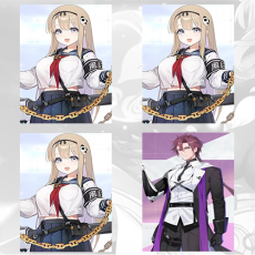 Asia| Haru + Haru + Haru + Kyron + Random 4-star character|Fast delivery