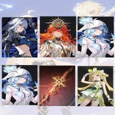 Asia| Galbrena + Augusta + The Shorekeeper + The Shorekeeper + Augusta Weapon + verina | Random 4 stars |The novice pool is not used