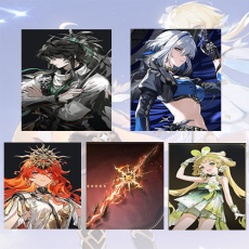 Asia lv 8| QiuYuan + Galbrena + Augusta + Augusta Weapon + verina | Random 4 stars |The novice pool is not used