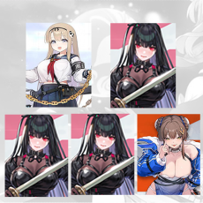 Asia| Haru + Rin + Rin + Rin + Yuki + Random 4-star character|Fast delivery