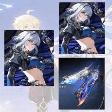 Asia| Galbrena + Galbrena + Galbrena Weapon | Random 4 stars