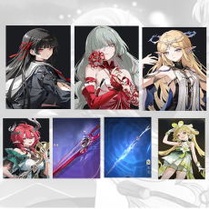 Asia lv 8| Chisa + Phrolova + Cartethyia + Ciaccona + Chisa Weapon + Cartethyia Weapon + verina | Random 4 stars |The novice pool is not used