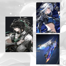 Asia| QiuYuan + Galbrena + Galbrena Weapon | Random 4 stars |