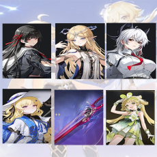 Asia lv 8| Chisa + Cartethyia + Zani + Phoebe + Chisa Weapon + verina | Random 4 stars |The novice pool is not used