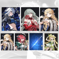 Asia lv 8| Galbrena + Phrolova + Cartethyia + Cartethyia + Ciaccona + Cartethyia Weapon + verina | Random 4 stars |The novice pool is not used