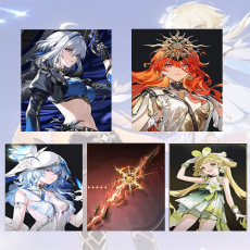 Asia| Galbrena + Augusta + The Shorekeeper + Augusta Weapon + verina | Random 4 stars |The novice pool is not used