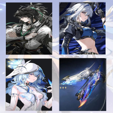 Asia| QiuYuan + Galbrena + The Shorekeeper + Galbrena Weapon | Random 4 stars