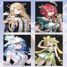 Asia lv 8| Cartethyia + Ciaccona + The Shorekeeper + verina | Random 4 stars |The novice pool is not used