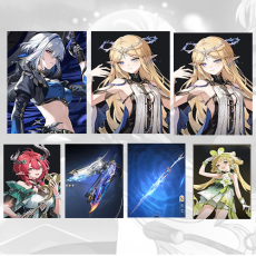 Asia| Galbrena + Cartethyia + Cartethyia + Ciaccona + Galbrena Weapon + Cartethyia Weapon + verina | Random 4 stars |The novice pool is not used