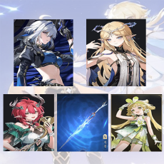 Asia| Galbrena + Cartethyia + Ciaccona + Cartethyia Weapon + verina | Random 4 stars |The novice pool is not used