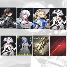 Asia lv 8| Chisa + Zani + Phoebe + Camellya + Camellya + The Shorekeeper + Zani Weapon + Camellya Weapon | Random 4 stars |The novice pool is not used