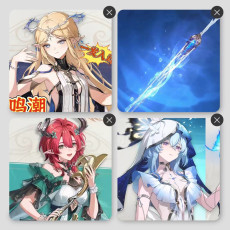 Asia lv 8| Cartethyia + Ciaccona + The Shorekeeper + Cartethyia Weapon + verina