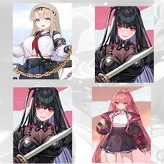 Asia| Haru + Rin + Rin + Mei Lin + Random 4-star character|Fast delivery