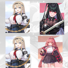 Asia| Haru + Rin + Haru + Mei Lin + Random 4-star character|Fast delivery