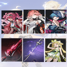 Asia lv 8| Lupa + Changli + Brant + Lupa Weapon + Brant Weapon + verina | Random 4 stars |The novice pool is not used