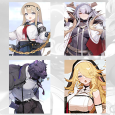 Asia| Haru + Khalipe + Hugo + Aureia + Random 4-star character|Fast delivery