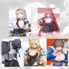 Asia| Haru + Mei Lin + Hugo + Magna + Yuki + Random 4-star character|Fast delivery